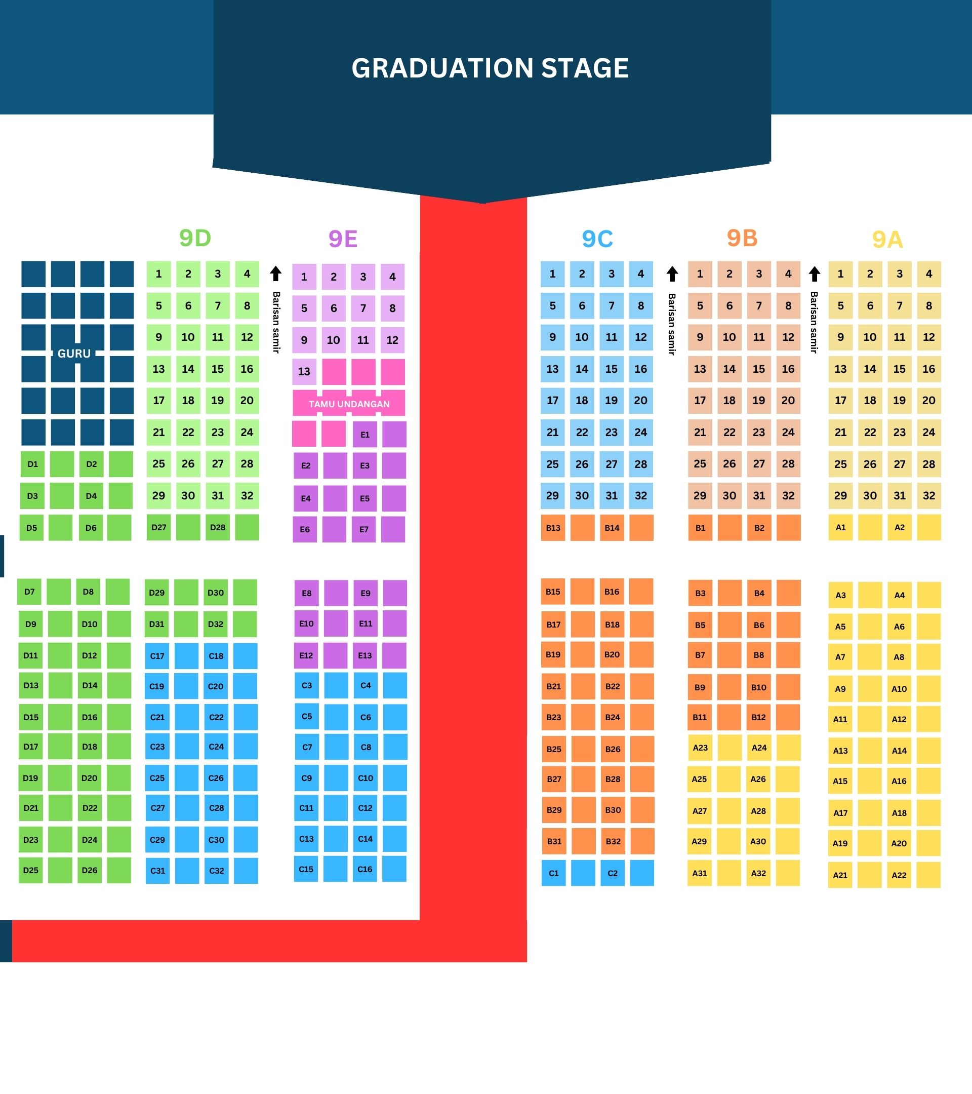 DENAH GRADUATION JHS